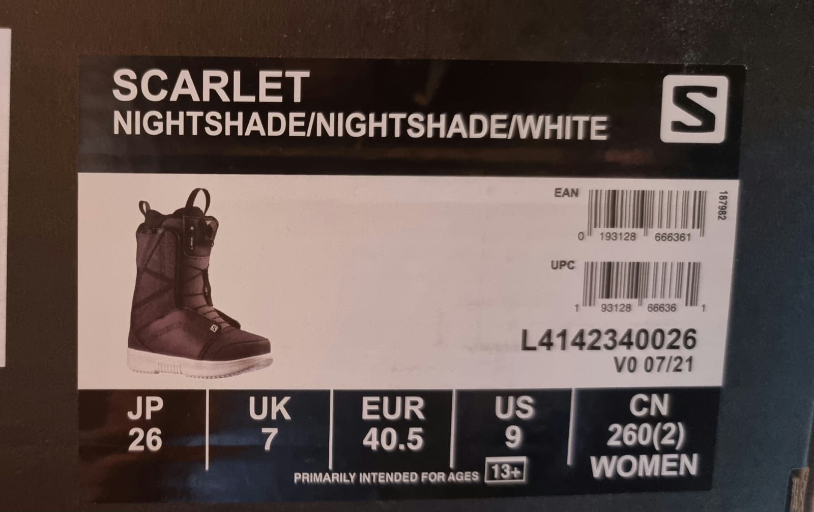 Salomon Scarpe da donna: Snowboard Boots SALOMON – Usato da Susten venduto da and_8blr 3