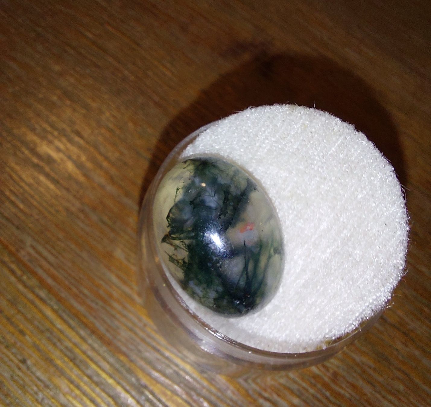 Edelsteine: Moosachat im Cabochonschliff 11.04 ct – Neu (gemäss Beschreibung) aus Klingnau von Tamina5 1