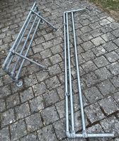 verzinkte Stahlrohre, T-Stücke, Eckstücke, Befestigungsteile