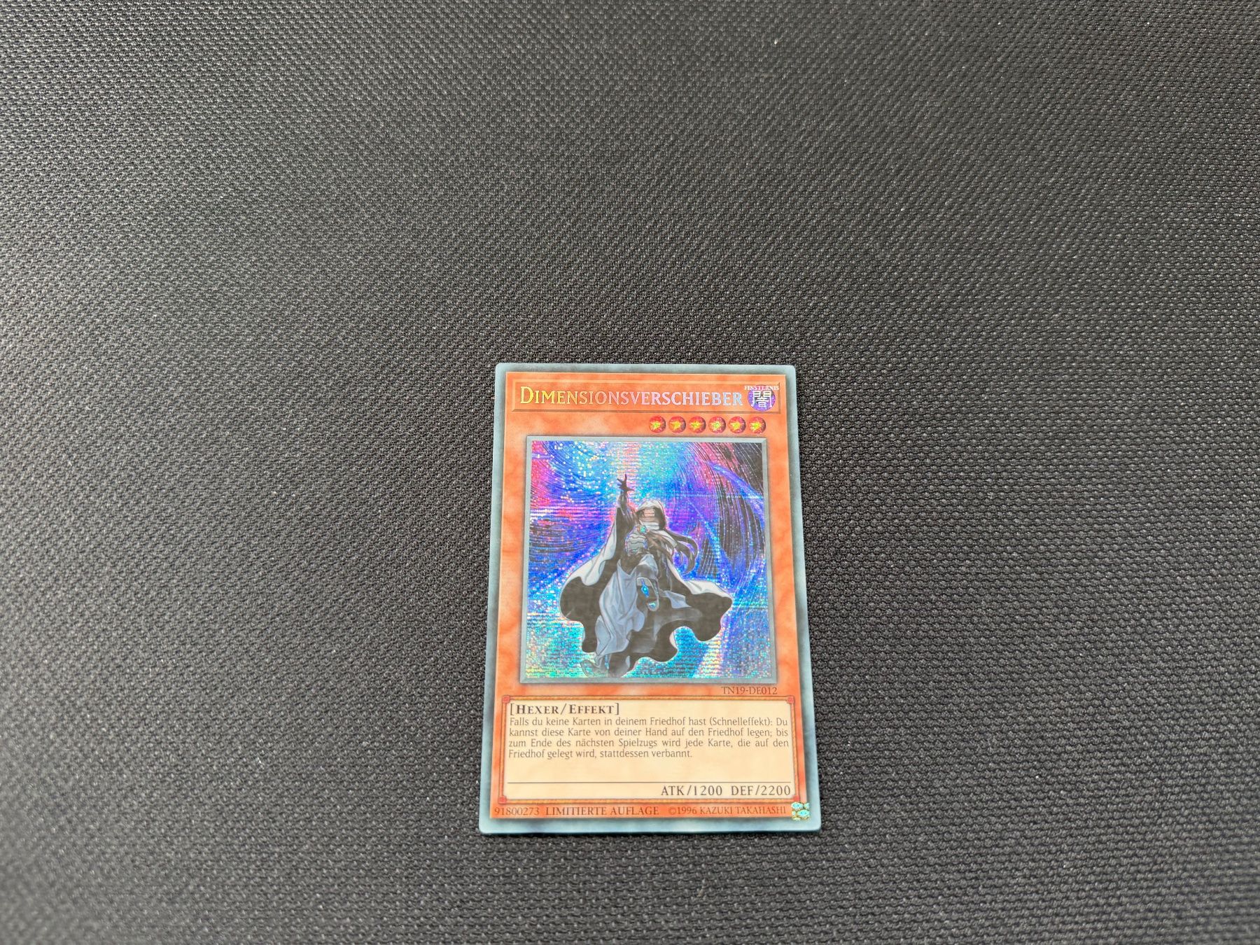 Yugioh Carte collezionabili: Dimensionsverschieber - TN19-DE012 – Usato da Zürich venduto da mountainwizard00