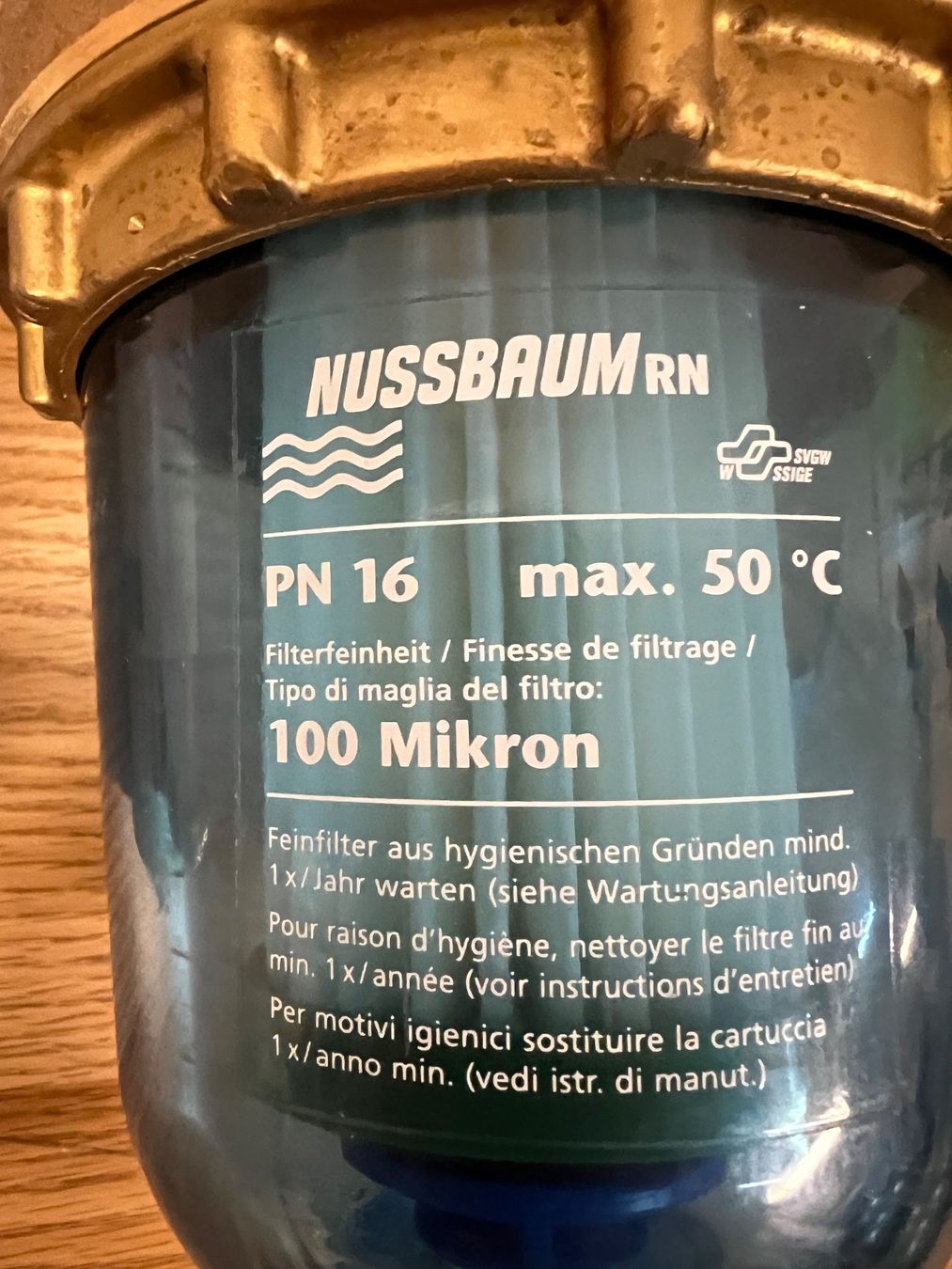 Sanitari: Sanitär Nussbaum Wassserfilter / Feinfilter – Usato da Hasle b. Burgdorf venduto da rema78 1