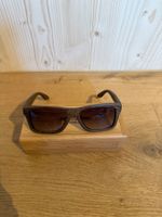 Sonnenbrille einSTOFFen Holzoptik neuwertiger Zustand