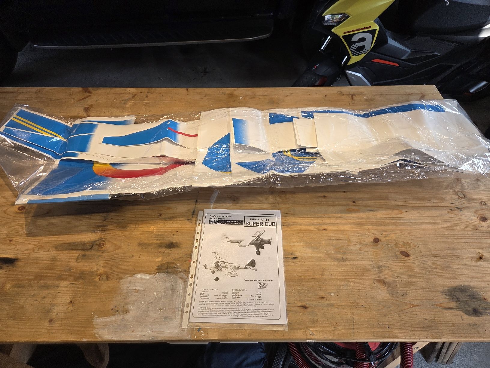 Modellismo RC: Piper PA-18 Super Cub von VQ – Difettoso da Mosnang venduto da 4ergolf 8
