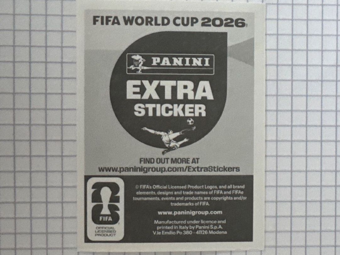 Panini Sammelbilder & Trading cards: Panini FIFA 2026 Extra Sticker Vinicius Junior Brasil – Neu (gemäss Beschreibung) aus Bassersdorf von Zysti 1