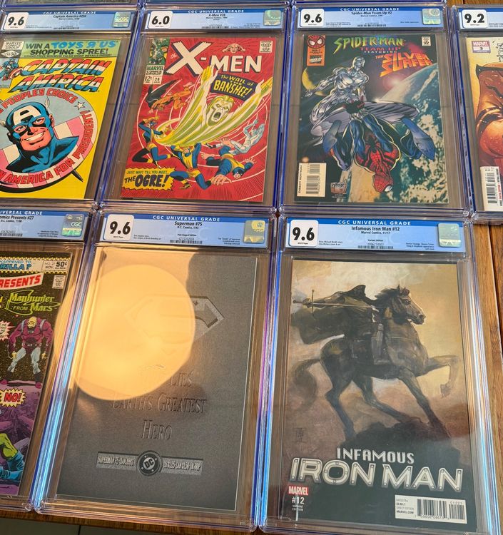 Fumetti: 15 x Graded Marvel & DC Comics - Big Collection!!! – Nuovo e nell'imballaggio originale da Dietikon venduto da gab_qz7y 7