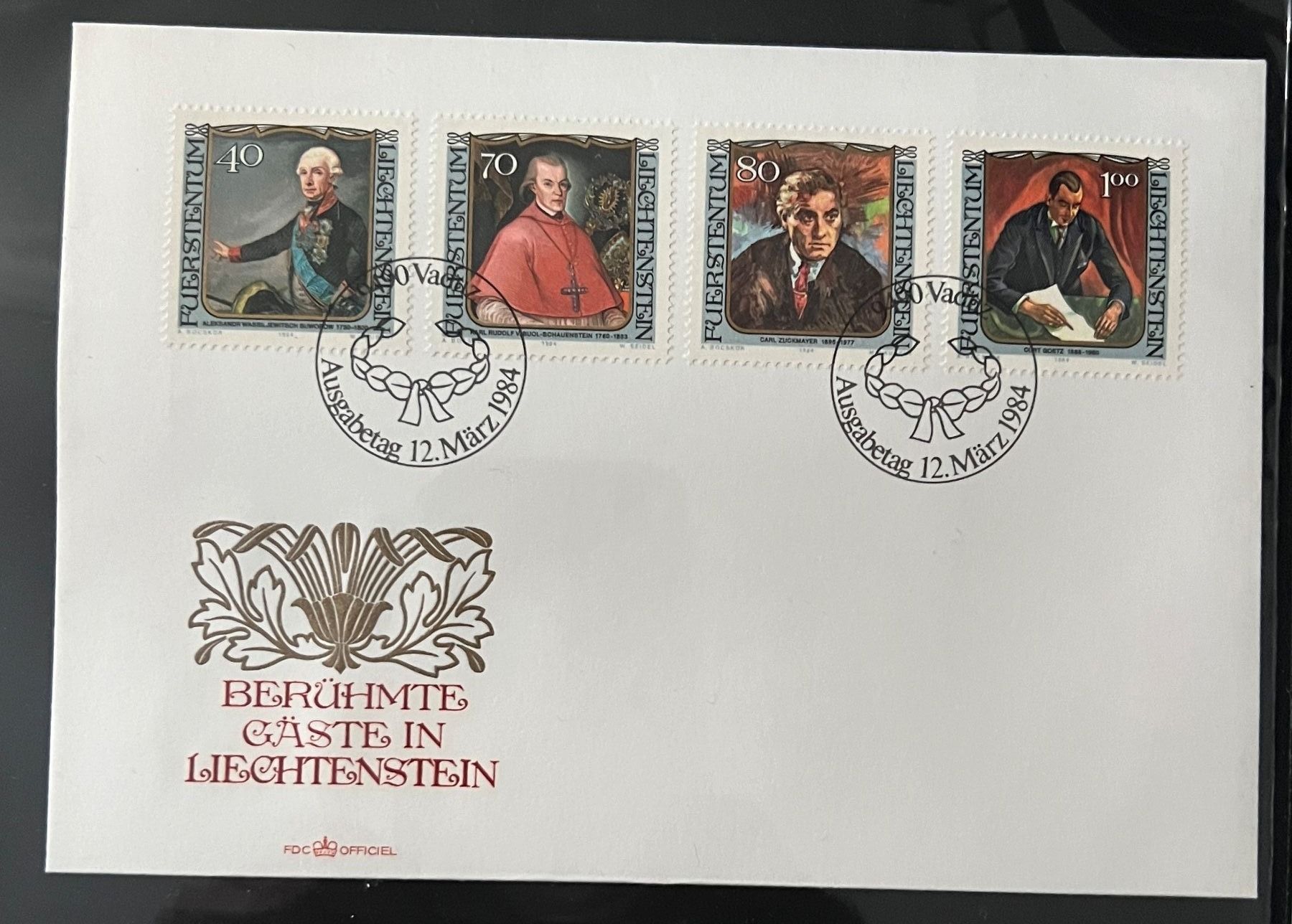 Tutti i francobolli: Erstagsbrief 1984 – Usato da Rotkreuz venduto da Parcore