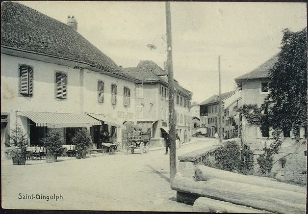 Feuerzeuge: SAINT-GINGOLPH Café du Pont – Gebraucht aus Jona von philajona