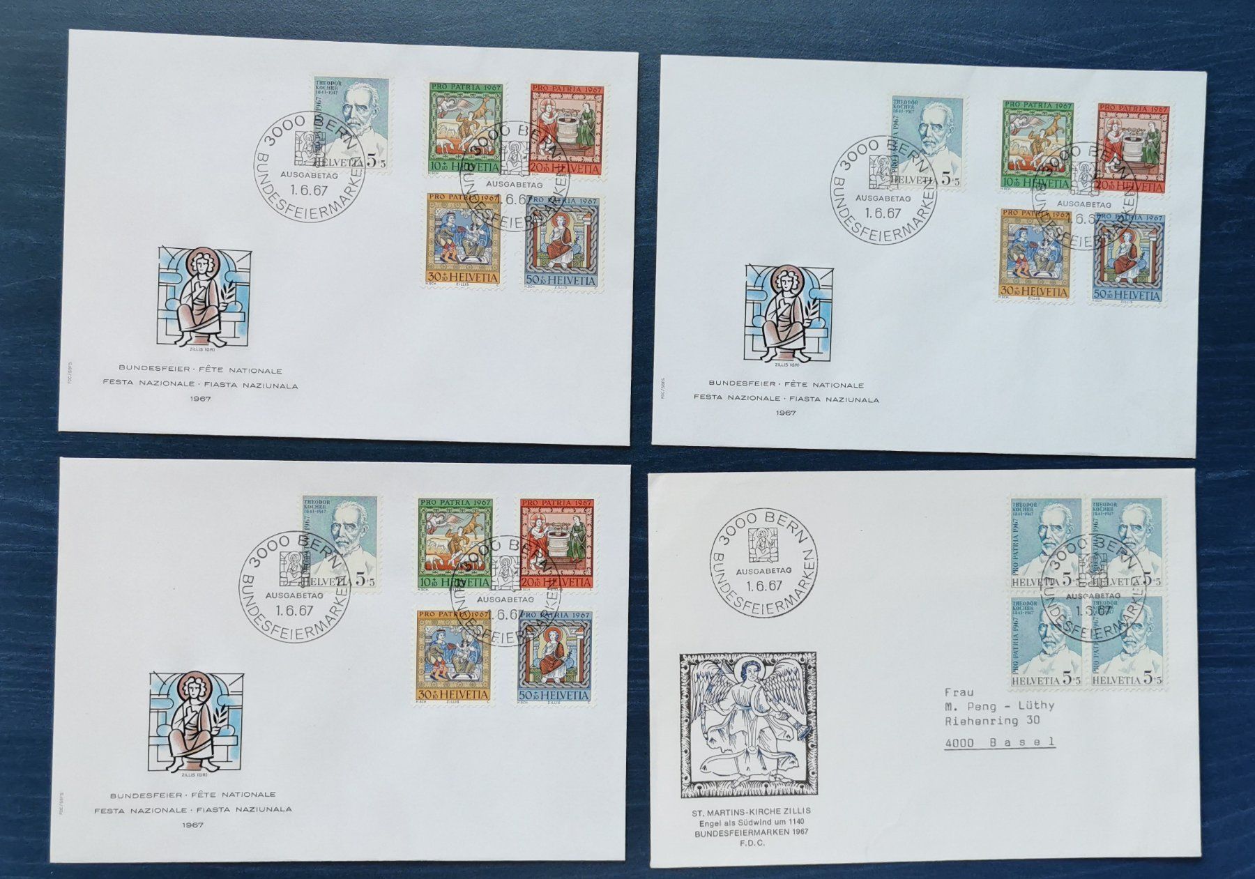 Alle Briefmarken: FDC PP 1967 – Neu (gemäss Beschreibung) aus Aadorf von Chnorli-Furz