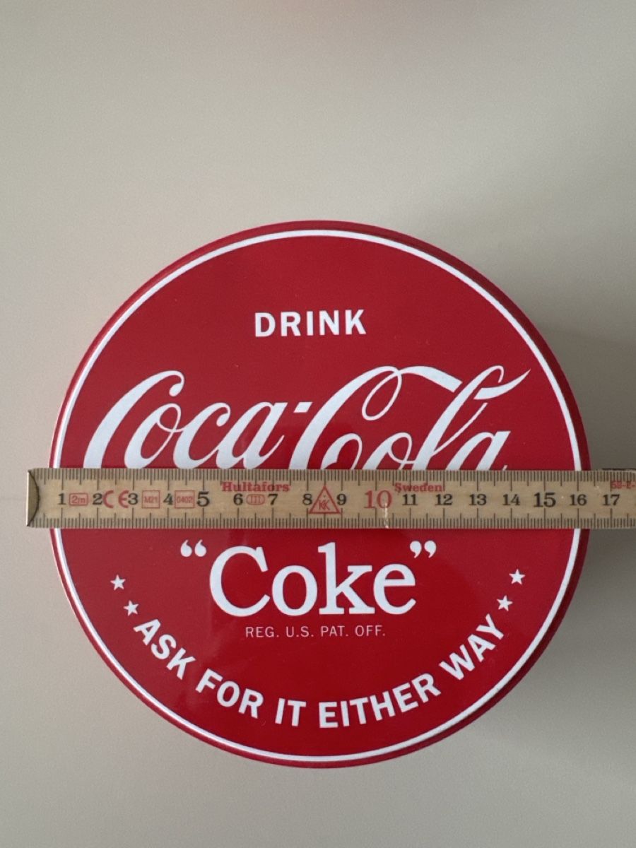 Barattoli: Vintage Coca-Cola box (round) – Usato da Zürich venduto da VittoDS 2