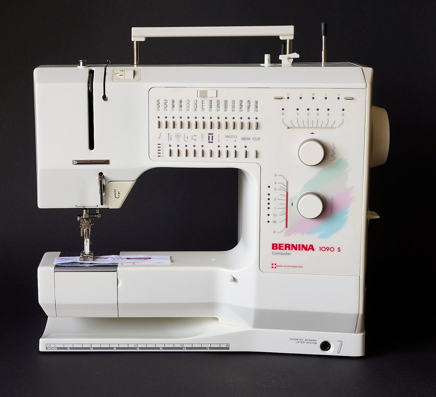 Macchine da cucire: Sehr gepflegter Bernina 1090s Nähcomputer – Usato da Zetzwil venduto da indira60 5
