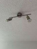 Plafonnier 2 spots orientables sansampoule
