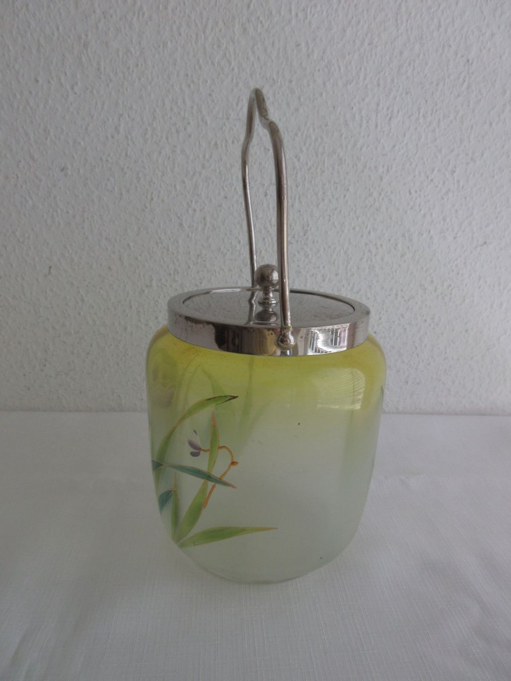 Gläser: Biscuit / Konfekt Dose Jugendstil, ca. 1900 – Gebraucht aus Binningen von Oldfashion 3