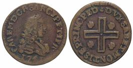 Italien, 1/2 Cagliarese Sardo 1741