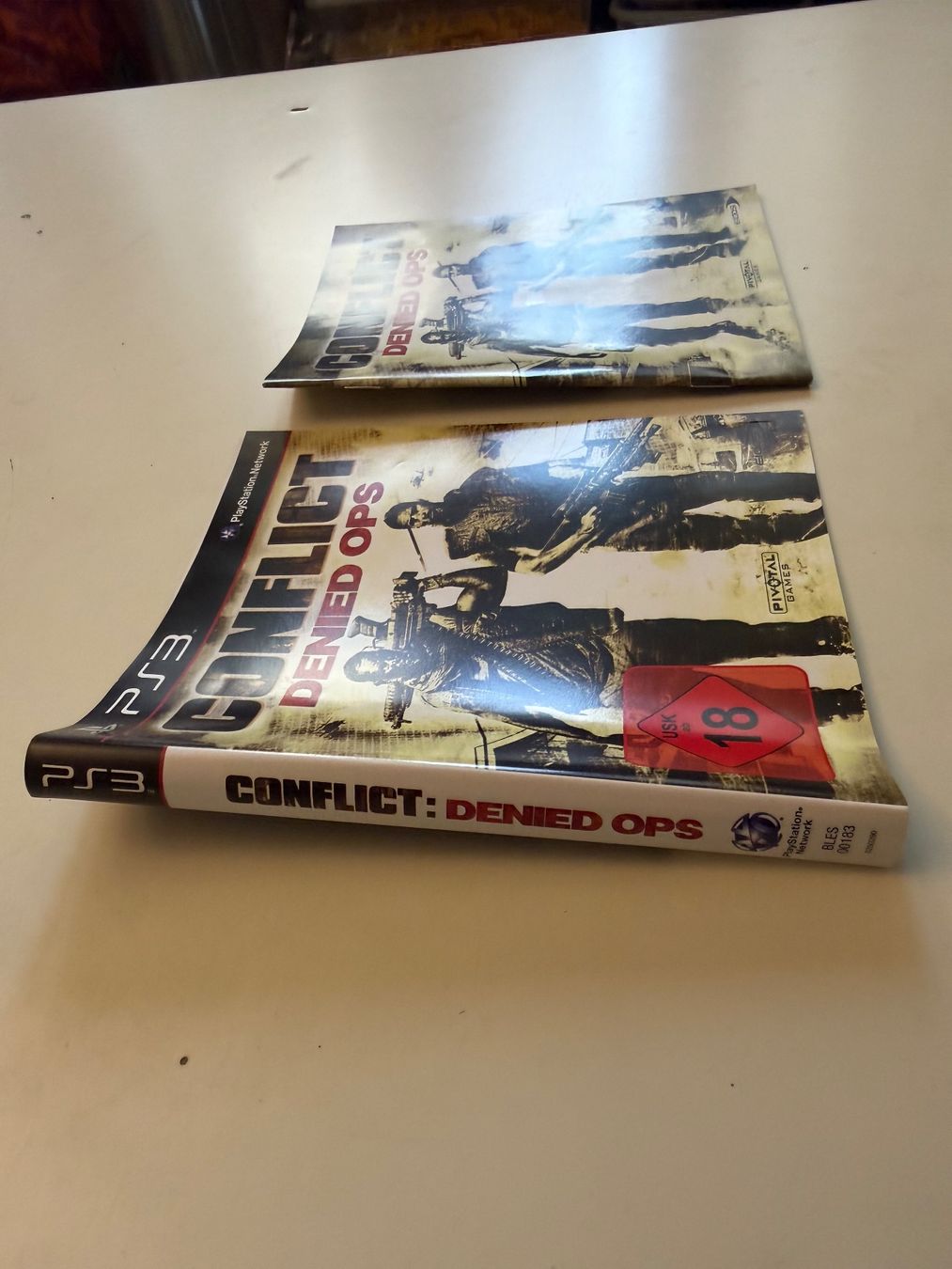 Giochi: Hüllencover + Beilage zu PS3 Game CONFLICT DENIED OPS – Usato da Münsingen venduto da Ganjam 1