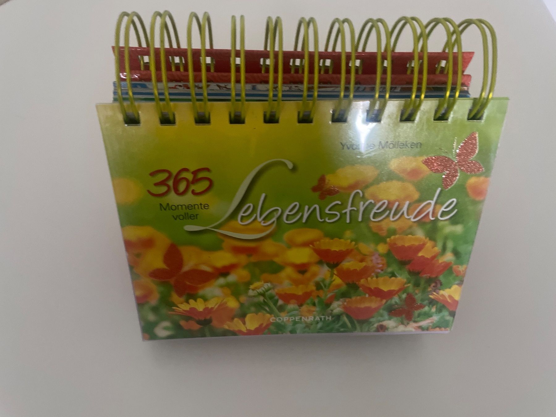 Kalender: Tischkalender - 365 Tage Lebensfreude – Gebraucht aus Schaffhausen von Kolibri023