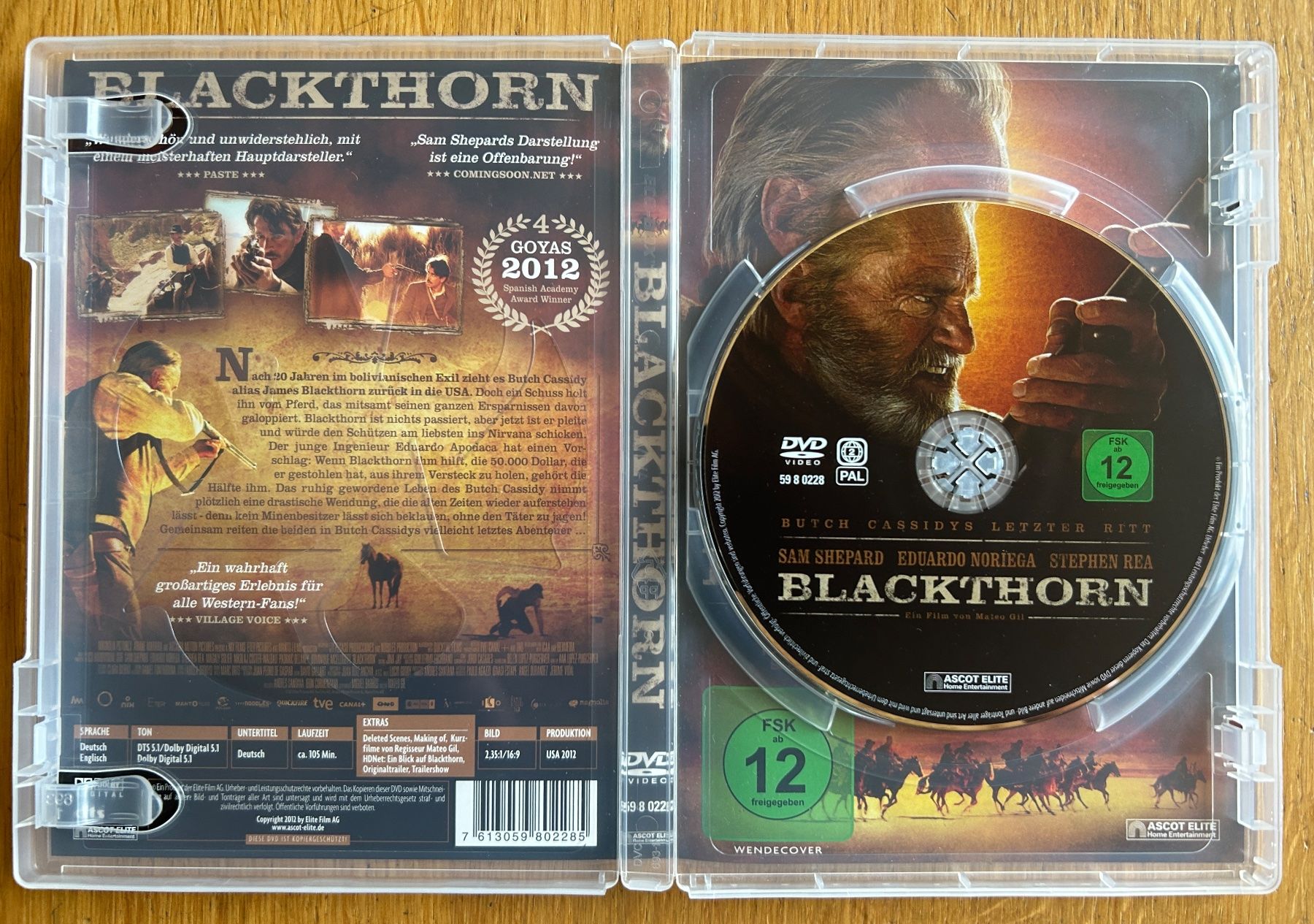 Alle DVDs: Blackthorn – Gebraucht aus Urnäsch von Winterzauber12 2