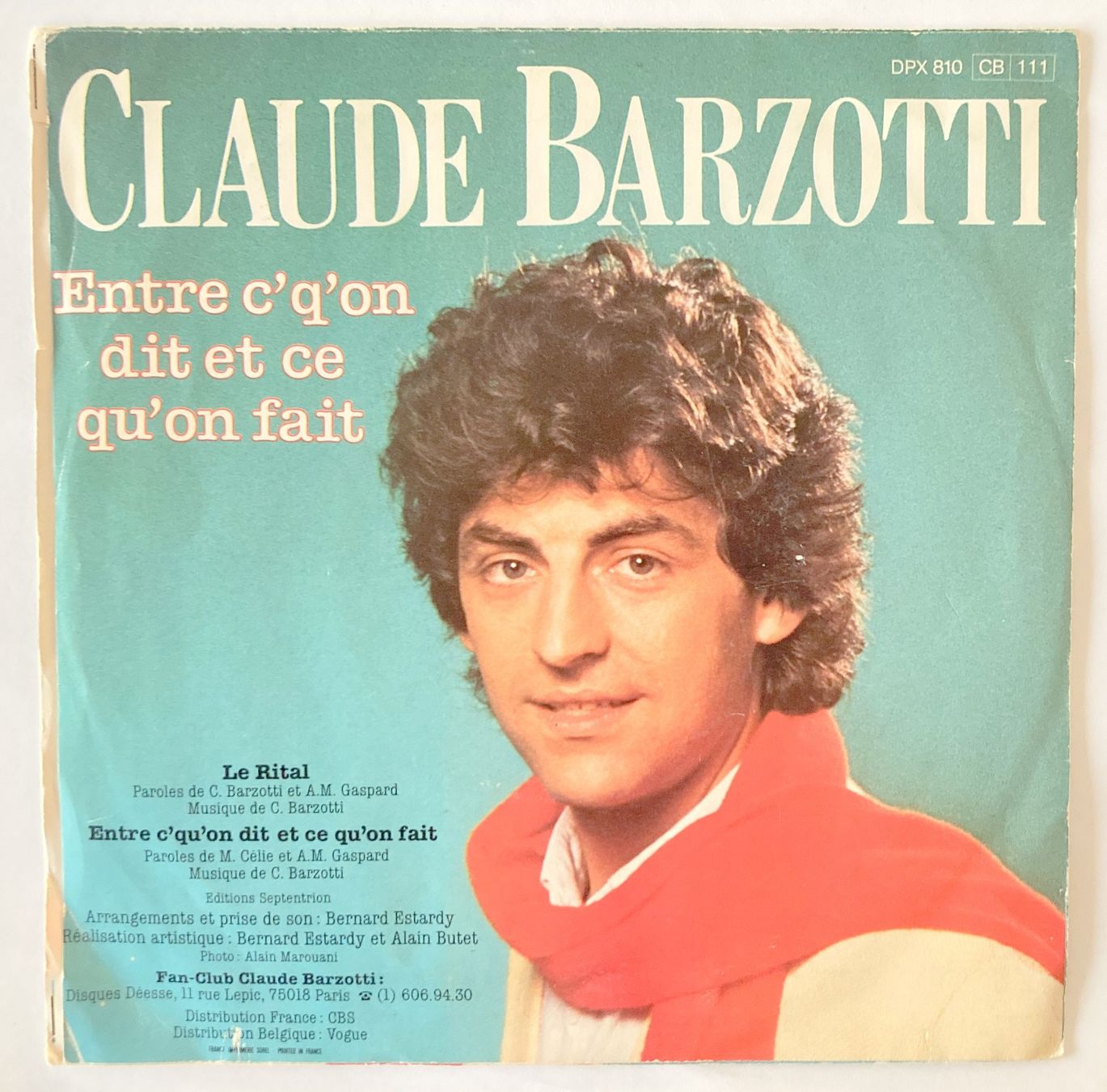 Schallplatten: CLAUDE BARZOTTI - LE RITAL – Gebraucht aus Bottens von hotter-than-hell 1