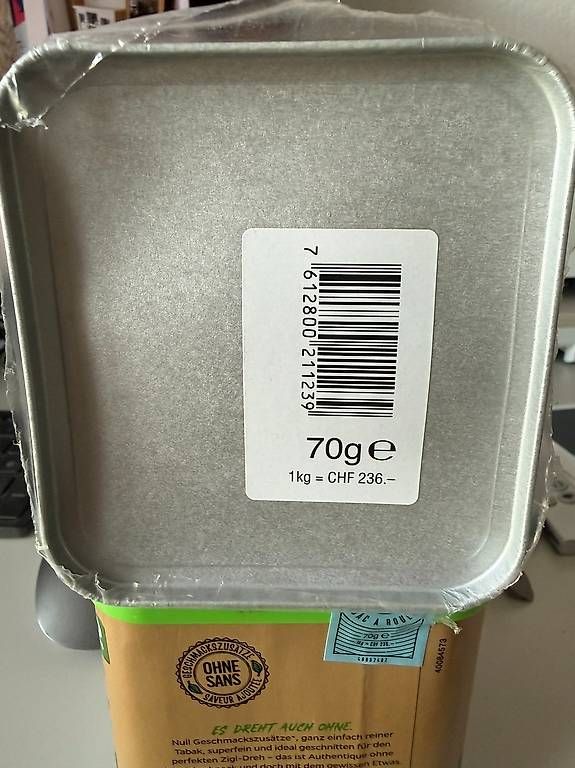 Tabacchi: Zwei Parisianne ECO Authentique je 70g – Nuovo e nell'imballaggio originale da Volketswil venduto da T__J 4