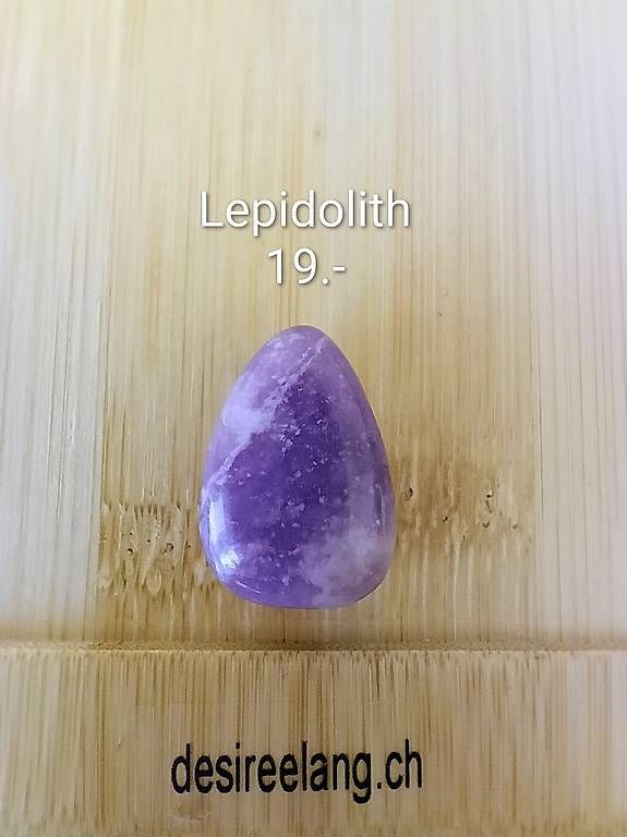 Ciondoli: Neuer Lepidolith Edelstein Anhänger – Nuovo (secondo la descrizione) da Thun venduto da Xheraina