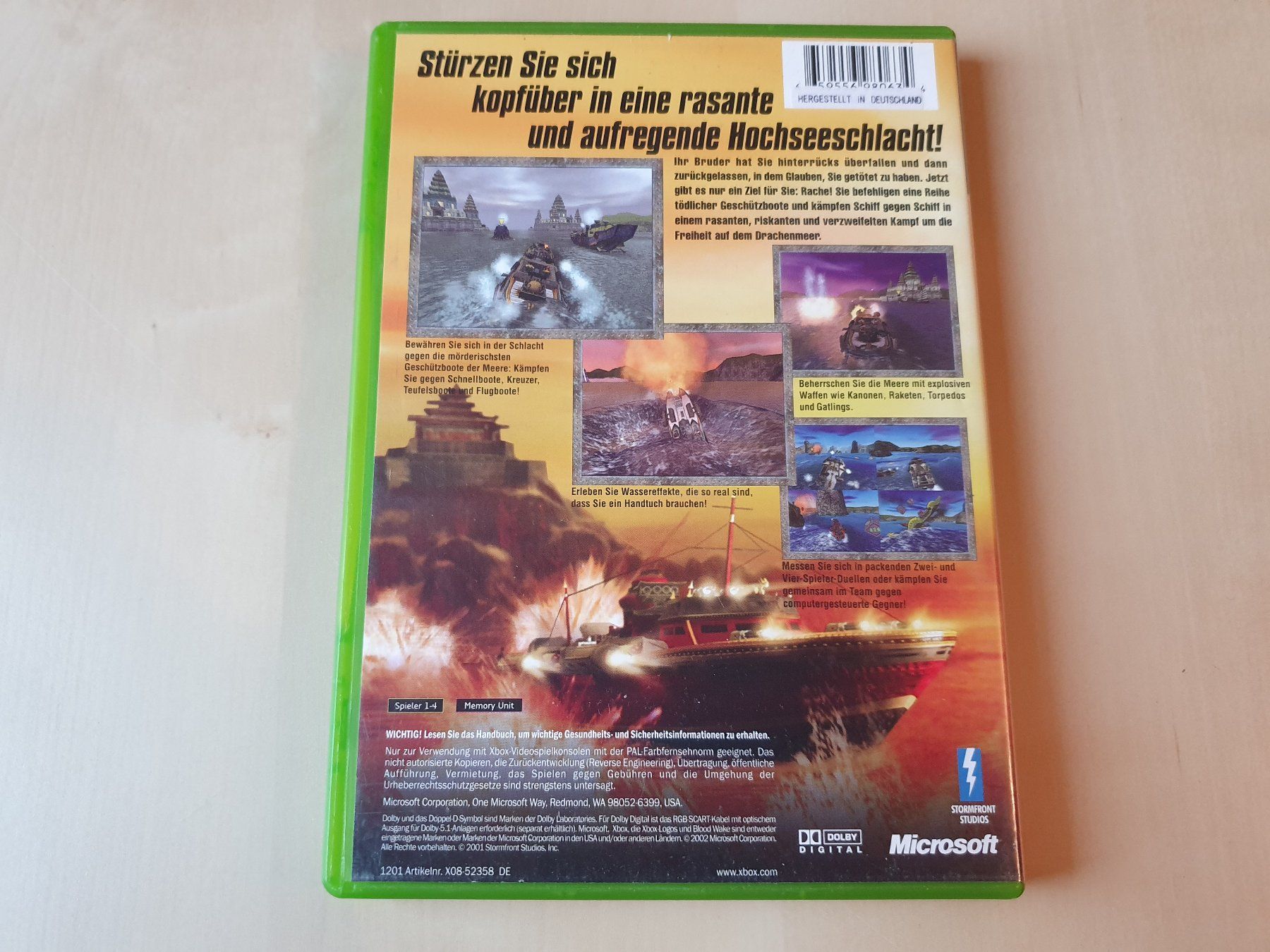 Microsoft Spiele: Blood Wake – Gebraucht aus Stansstad von collectorsshop 1