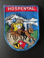 Hospental Schweiz Alter Aufnäher Badge Neu unbenutzt🇨🇭