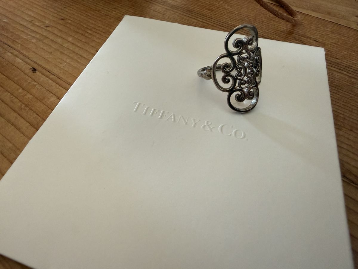 Tiffany & Co. Ringe: Bague en argent Tiffany&Co. – Neu (gemäss Beschreibung) aus Fortunau (Ayent) von Criccio 2