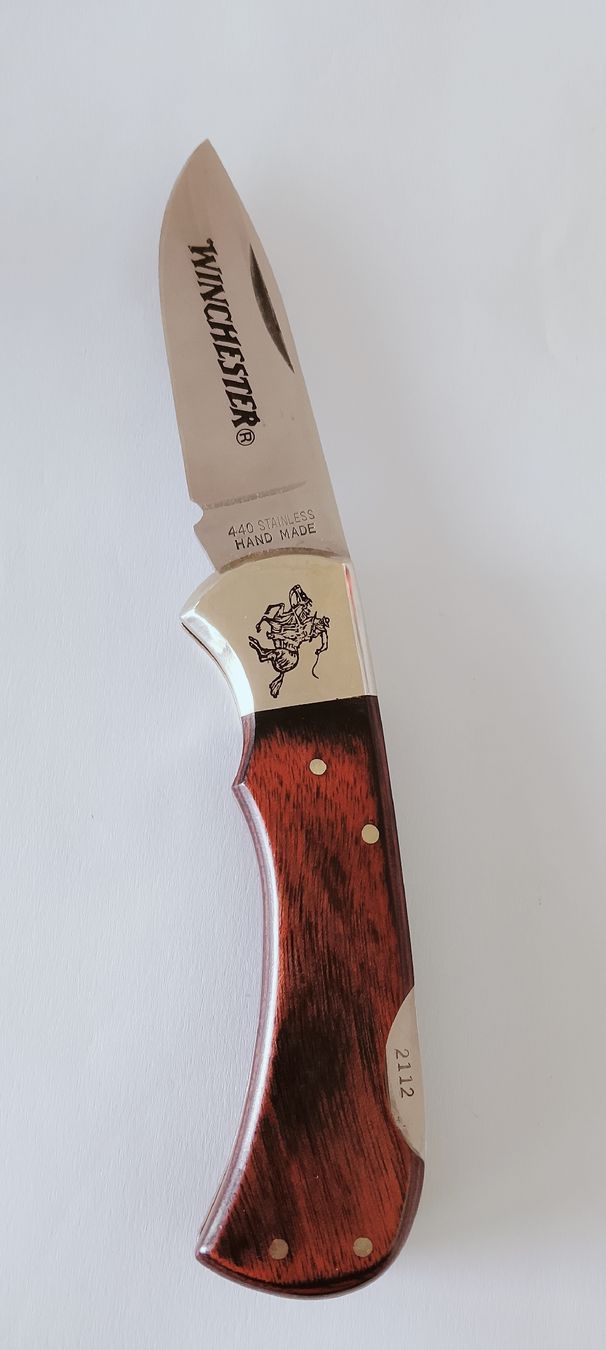 Winchester Coltelli tascabile: Neues  Winchester Sackmesser Einzel nummeriert handmade – Nuovo (secondo la descrizione) da Biel/Bienne venduto da Vintage-timearts