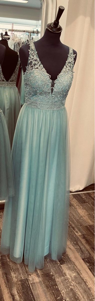 Kleider: Abendkleid Tuerkis Grösse 34  Spitze NEU – Neu und originalverpackt aus Schlatt ZH von INVA00