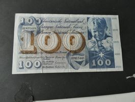 Schweiz 1972, 100 Franken