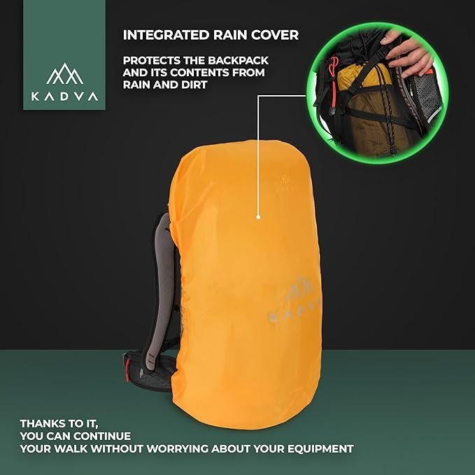 Zaini: Wanderrucksack 35 L Regenhülle Trinksystem Schwarz – Nuovo e nell'imballaggio originale da Suhr venduto da SchnapperCH 2