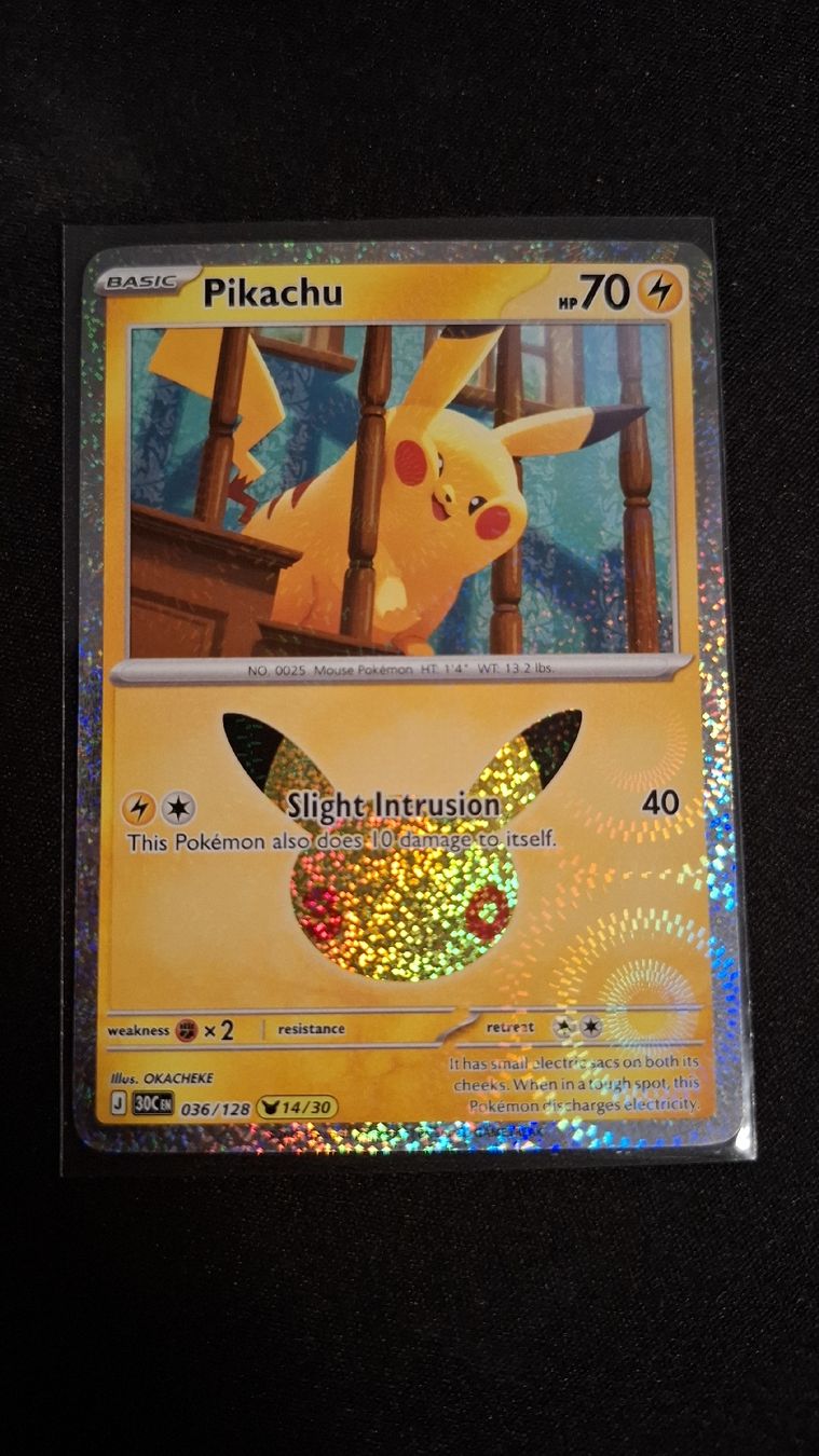 Pokémon Carte collezionabili: Pokemon Pikachu 036/128 30c EN – Nuovo (secondo la descrizione) da Steinmaur venduto da Thommy1998