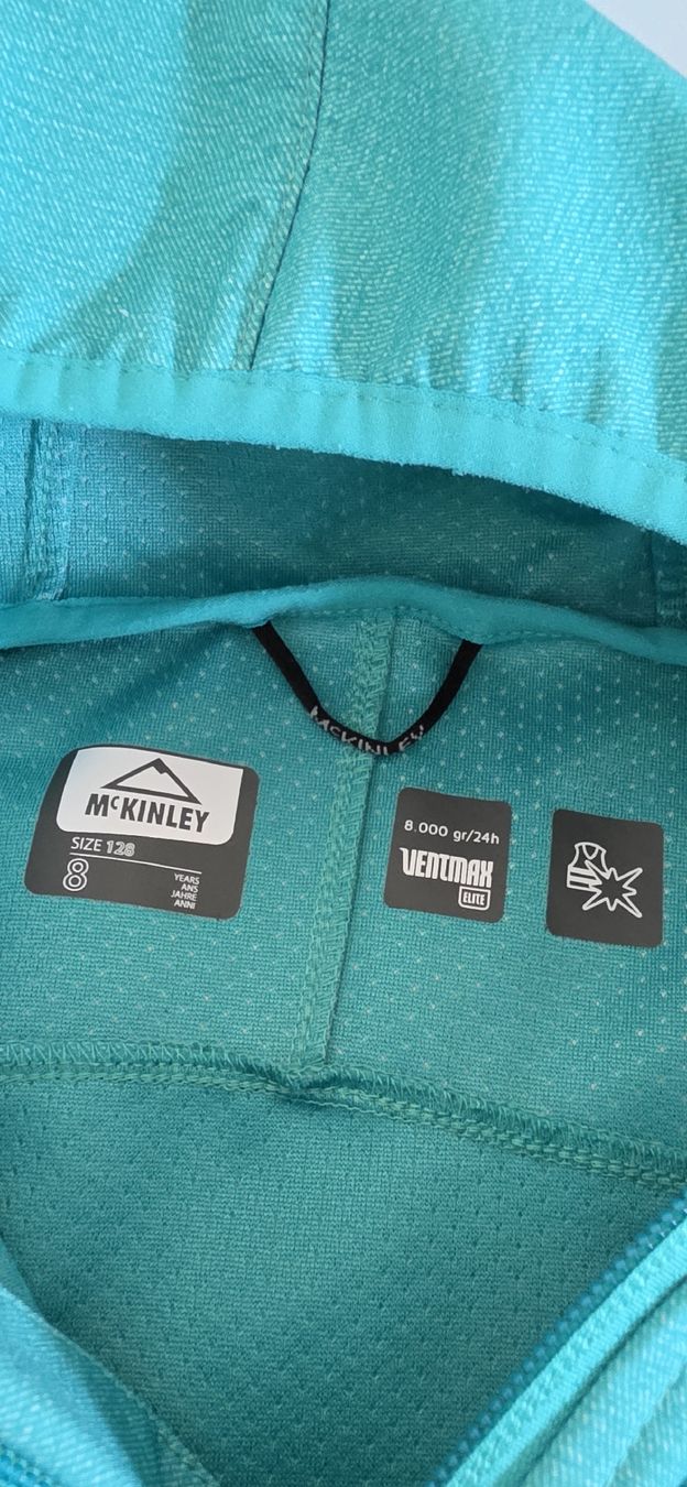Mckinley Giacche & Cappotti: Softshelljacke McKinley türkis mit Kapuze  – Usato da Buchs AG venduto da LogoParts 2