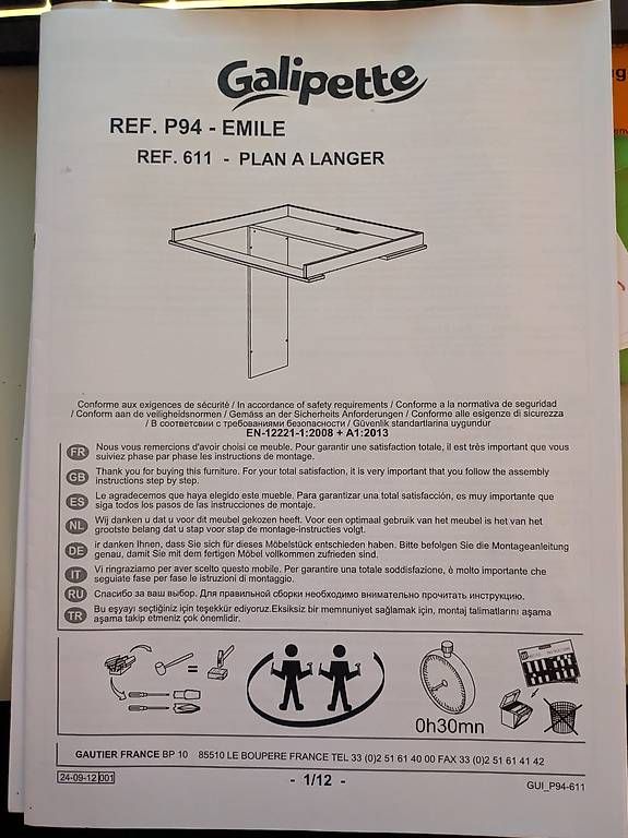 Cassettiere: Galipette - EMILE | Commode 1 porte + plan à langer – Usato da Fontaines NE venduto da cyc_zx6m 4