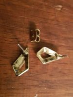 Ohrstecker Drachenviereck goldfarben