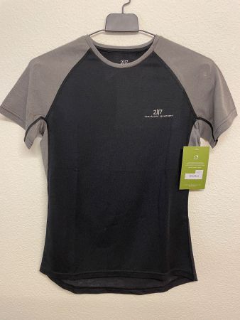 MARIESJÖ MERINO MESH SHORT SLEEVE TOP WOMEN