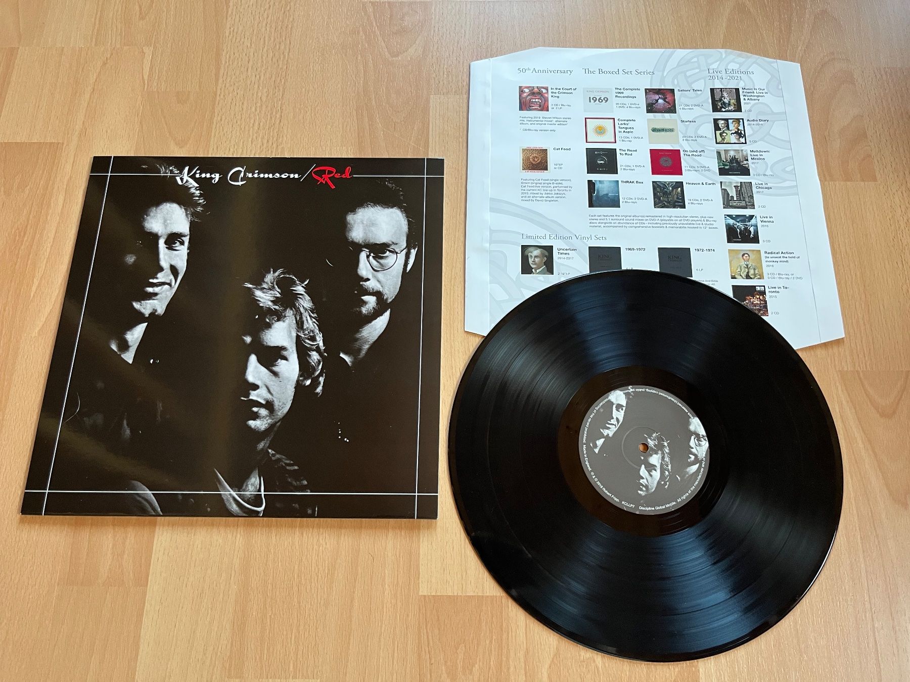 Schallplatten: King Crimson - Red – Gebraucht aus Giebenach von Wurlitzer70