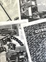Citroën  - 4 Alte Werbungen / Anciennes publicités 1930