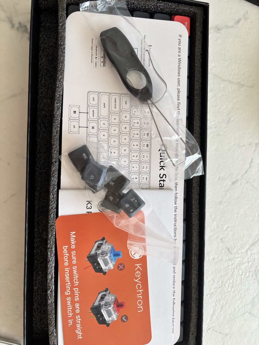 Tastiere: Keychron K3 Pro  – Nuovo (secondo la descrizione) da Lömmenschwil venduto da tamara_cr 4