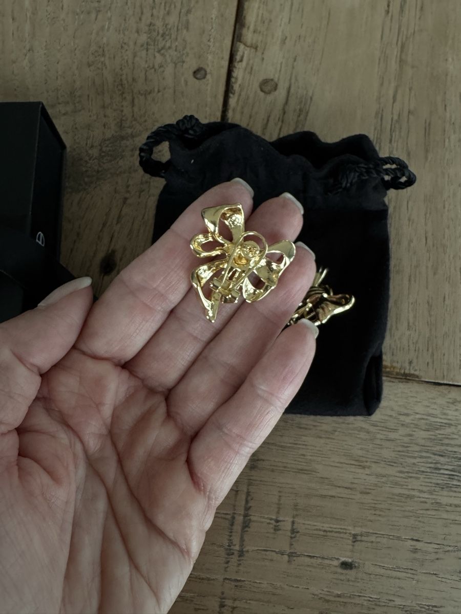 Orecchini pendenti & Orecchini a lobo: Gold Anine Bing Bow earrings – Usato da Altendorf venduto da n.langenbach 4