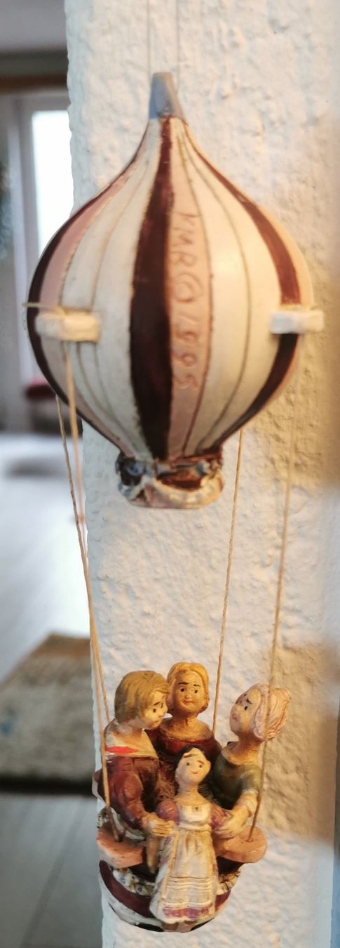 Tutte le decorazioni: Nostalgischer kleiner Heissluftballon Deko – Usato da Dänikon ZH venduto da Beldiwuffi 3