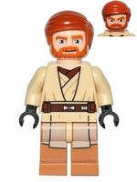 LEGO Star Wars Obi-Wan Kenobi (Medium Nougat Legs) (sw0449)