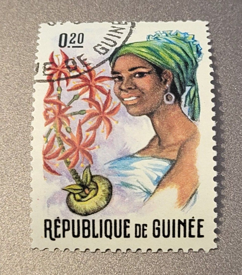 Tutti i francobolli: Guinea 1966 briefmarke – Usato da St Gallen venduto da Stampsalshobby
