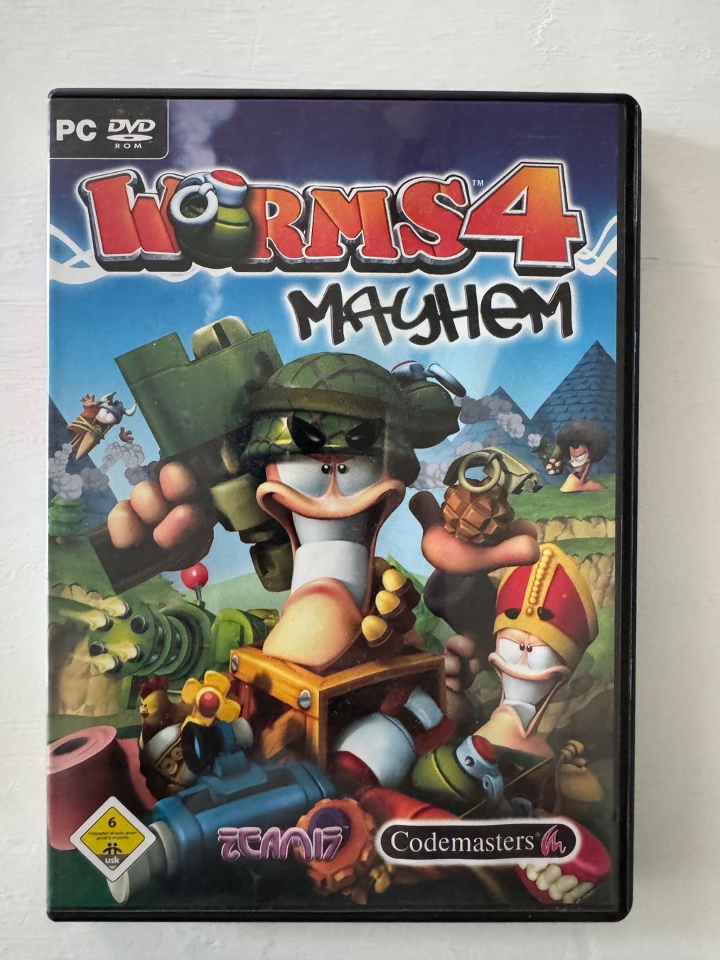 Giochi: Worms 4 Mayhem PC Spiel – Usato da Schachen LU venduto da danb86