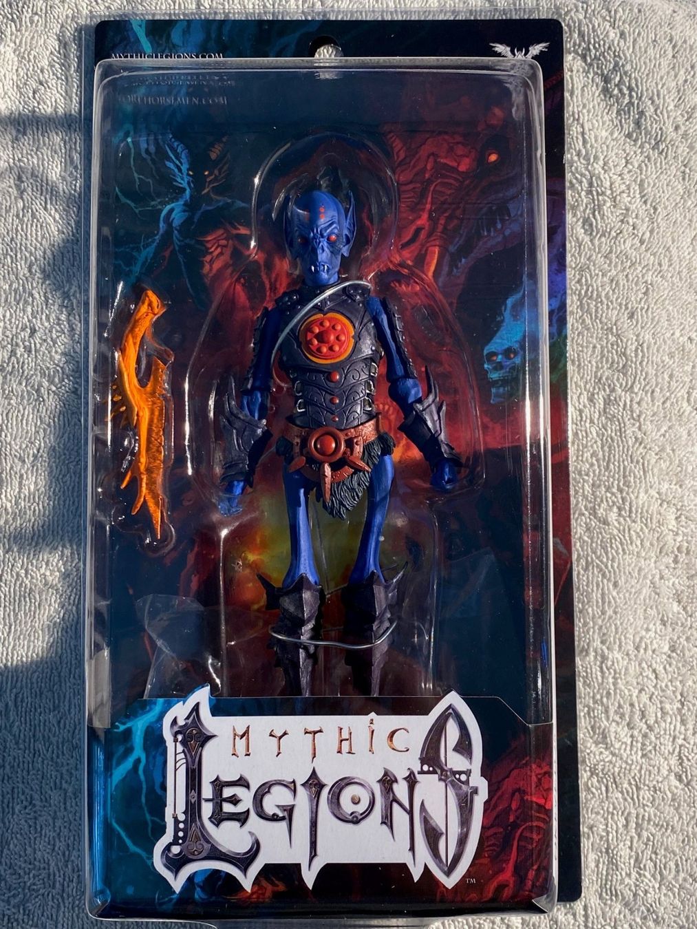 Statuette: Mythic Legions Okeaetos Neu/OVP – Nuovo e nell'imballaggio originale da Ennetmoos venduto da Zenvo