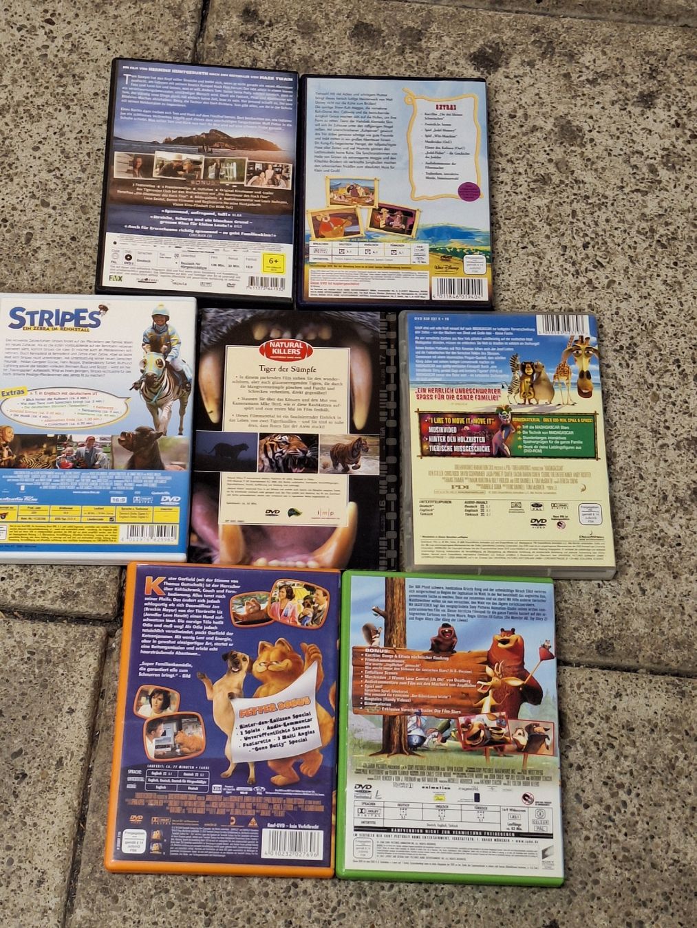 Tutti i DVDs: DVD für Kinder: 7 Stück – Usato da Niederglatt ZH venduto da Bobsli 1