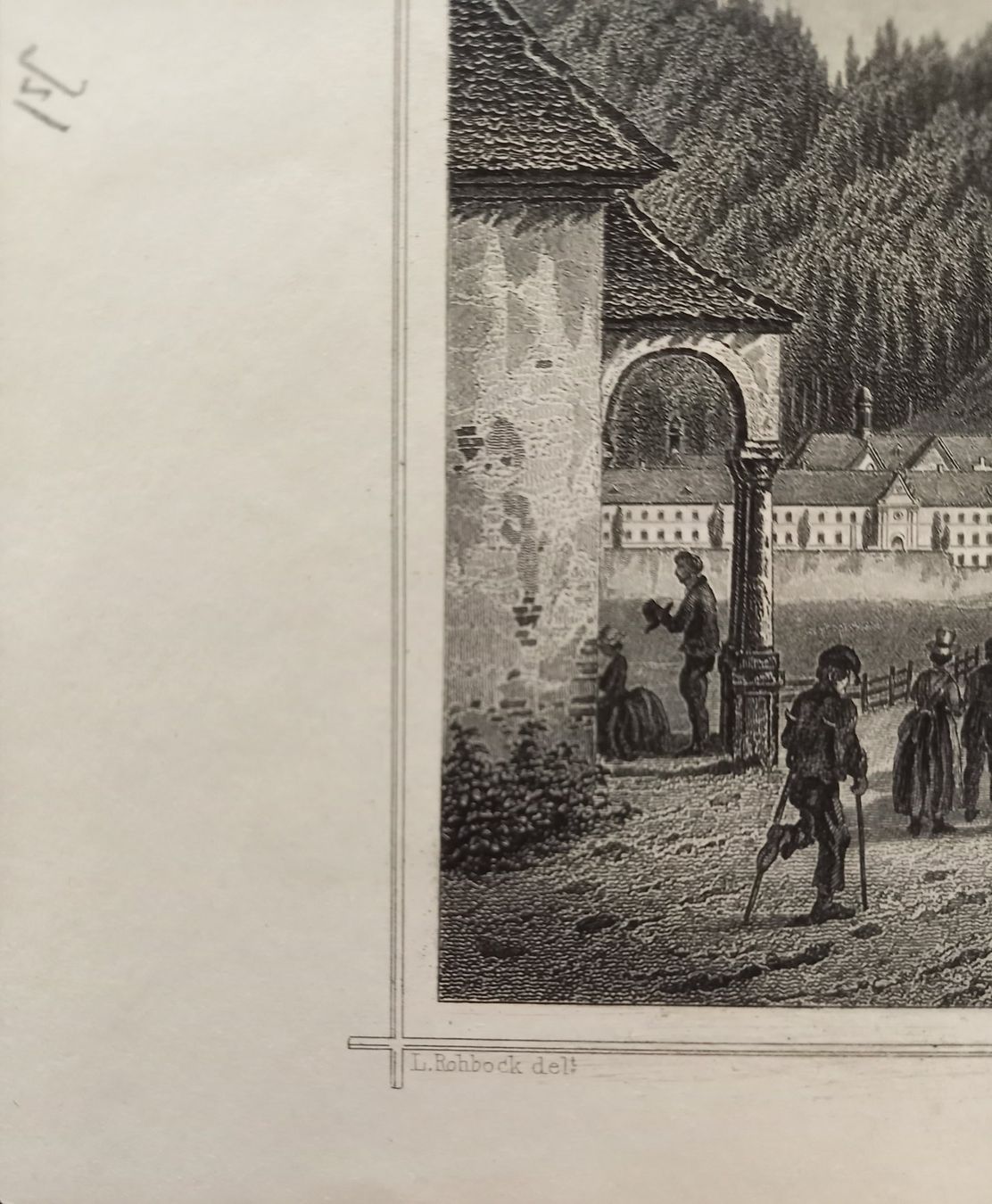 Incisioni: Historischer Stahlstich EINSIEDELN – Usato da Seewen SZ venduto da emi_6y6l 2