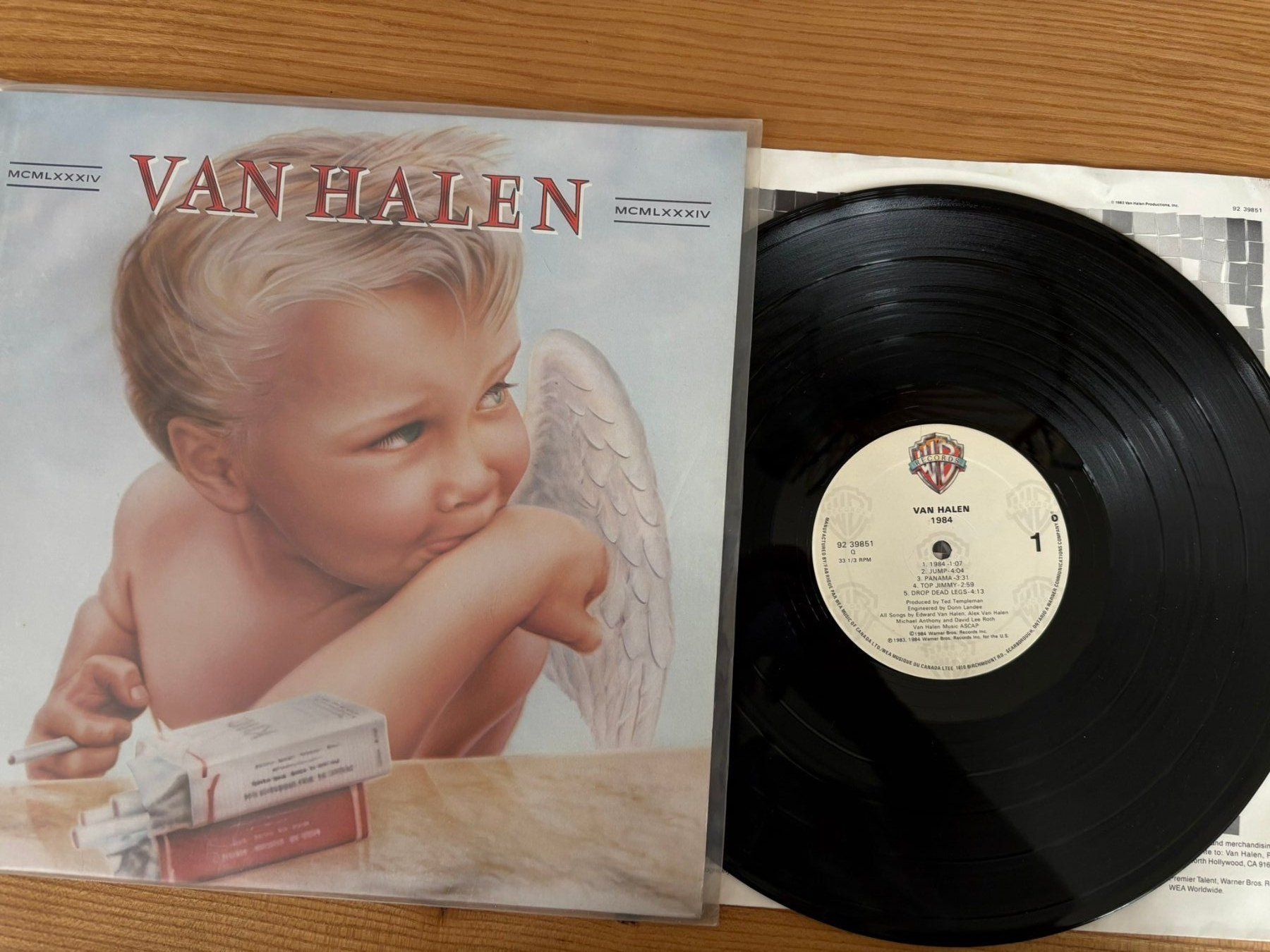 Dischi in vinile: Van Halen - 1984 - Canada - 1984 - Warner Bros. Records – Usato da Zofingen venduto da Bigron