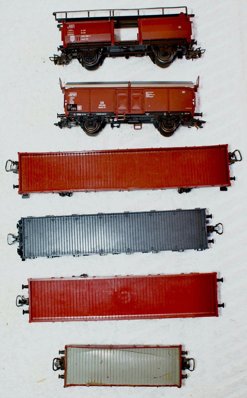 Märklin Modellini di ferrovie: Lot de 6 wagons Marklin – Usato da Morrens VD venduto da alain50