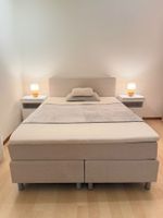 Boxspringbett 140x200cm beige