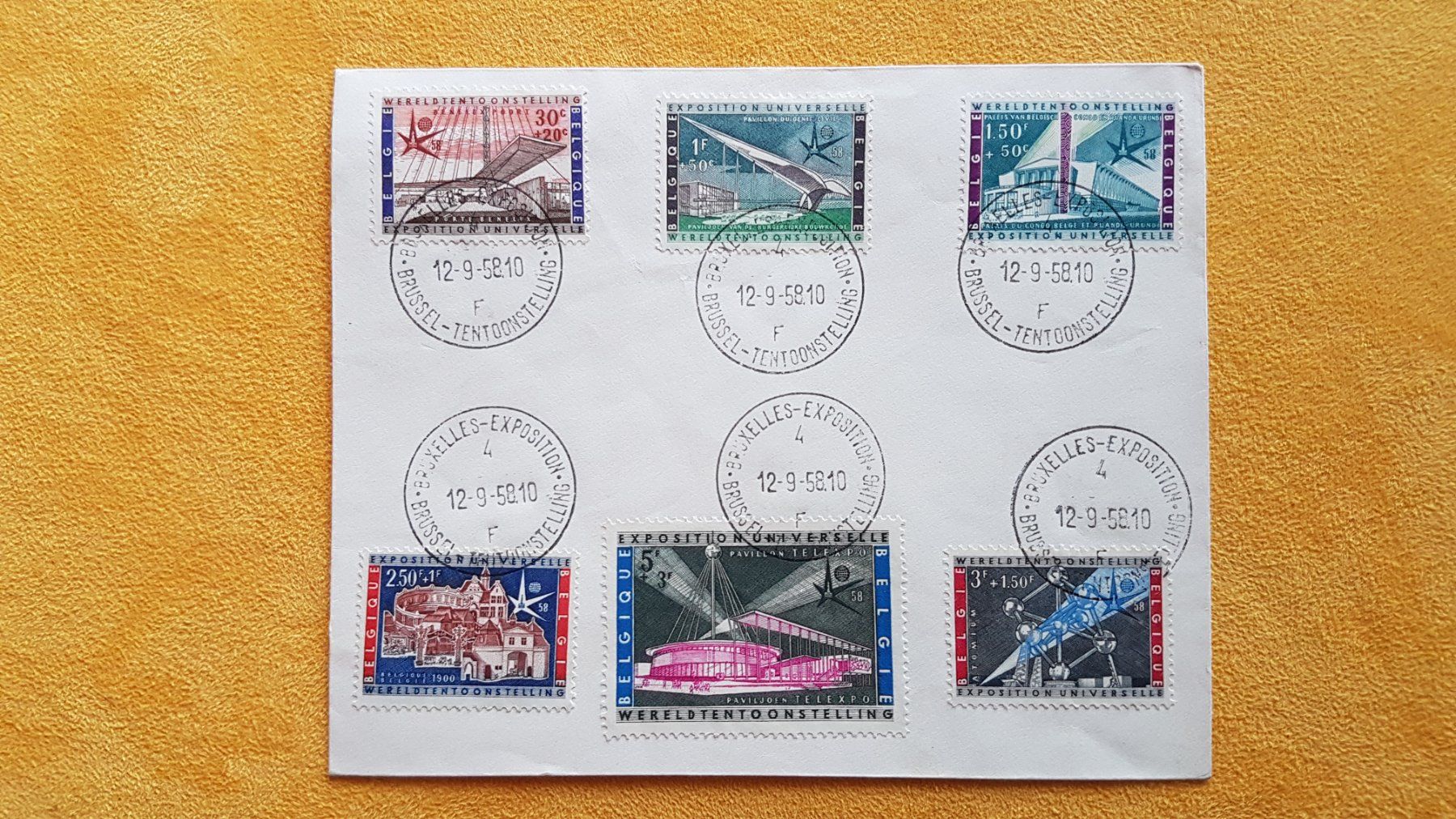 Tutti i francobolli: FDC - Exposition Brüssel - Belgien 1958 – Nuovo (secondo la descrizione) da Reinach BL venduto da Dexy62